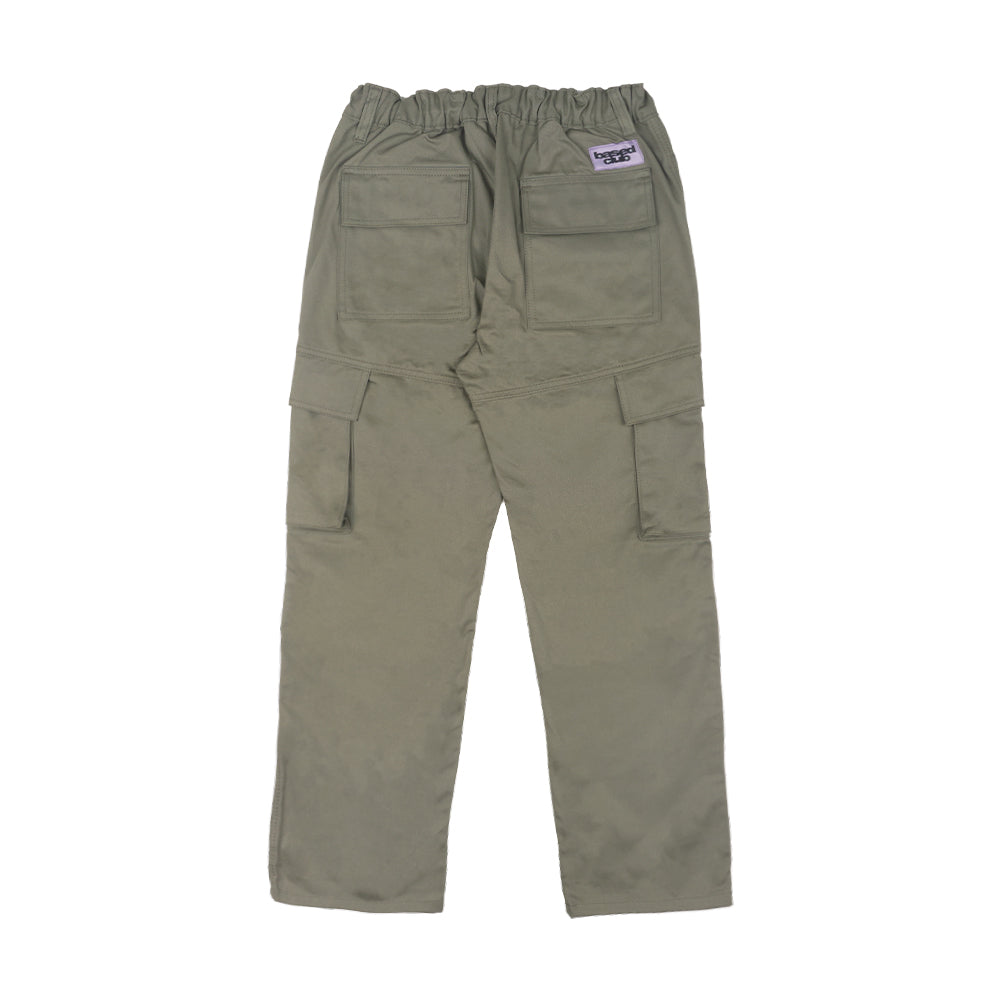 ERIE OLIVE GREEN CARGO PANTS