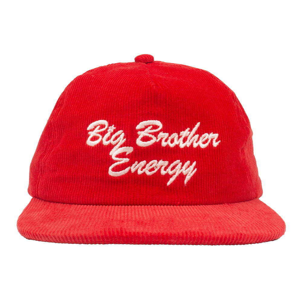 BROTHER RED CORDUROY BALL CAP