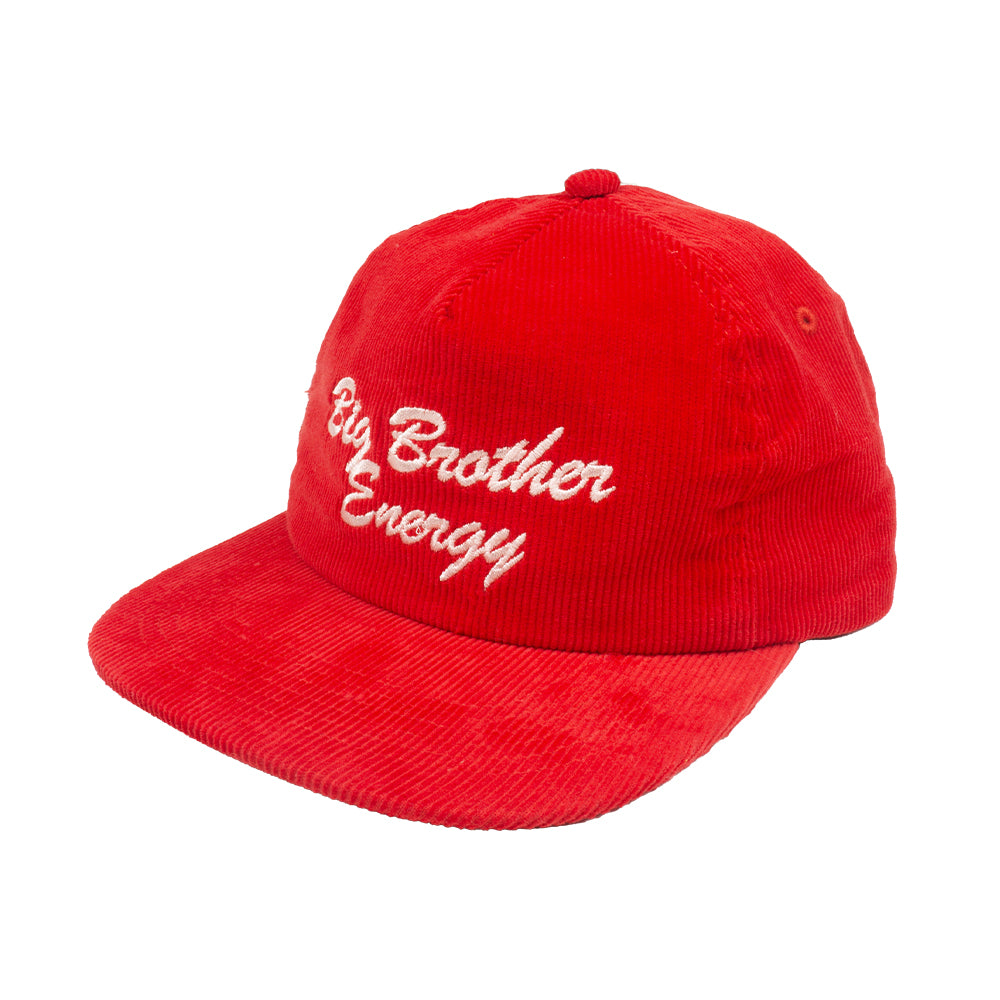 BROTHER RED CORDUROY BALL CAP