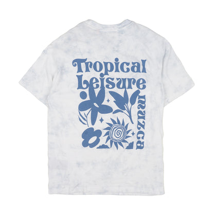 MUZCA MEN TROPICAL LEISURE TIEDYE WHITE