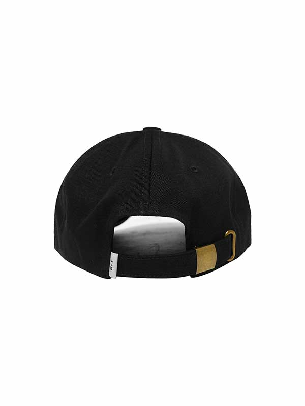 LOGO RUBBER BLACK CAP