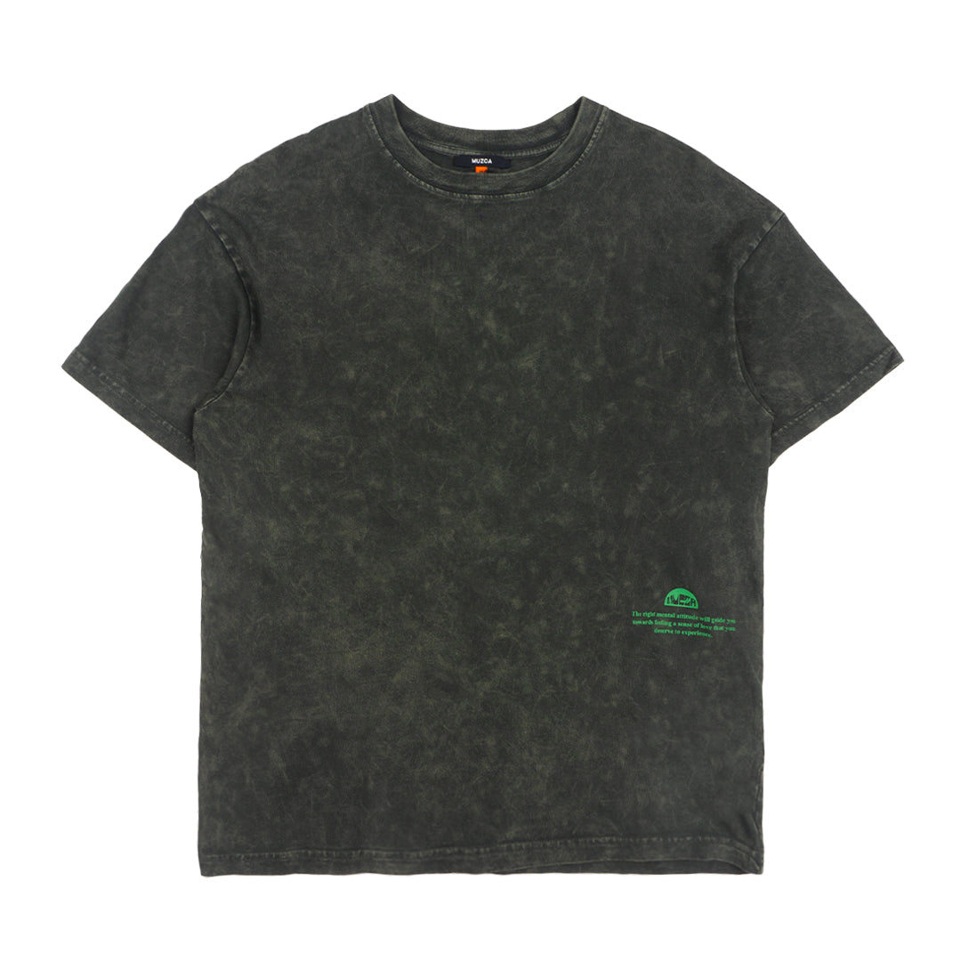 MUZCA MEN SELF LOVE CLUB GREEN WASHED