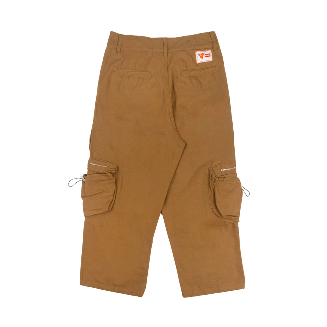 MUZCA MEN DANAKIL DARK BROWN CARGO PANTS