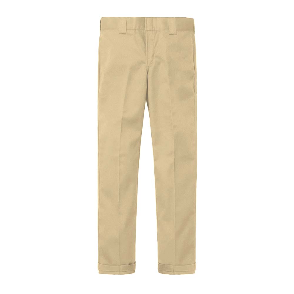 WE872 KHAKI SLIM TAPERED PANTS