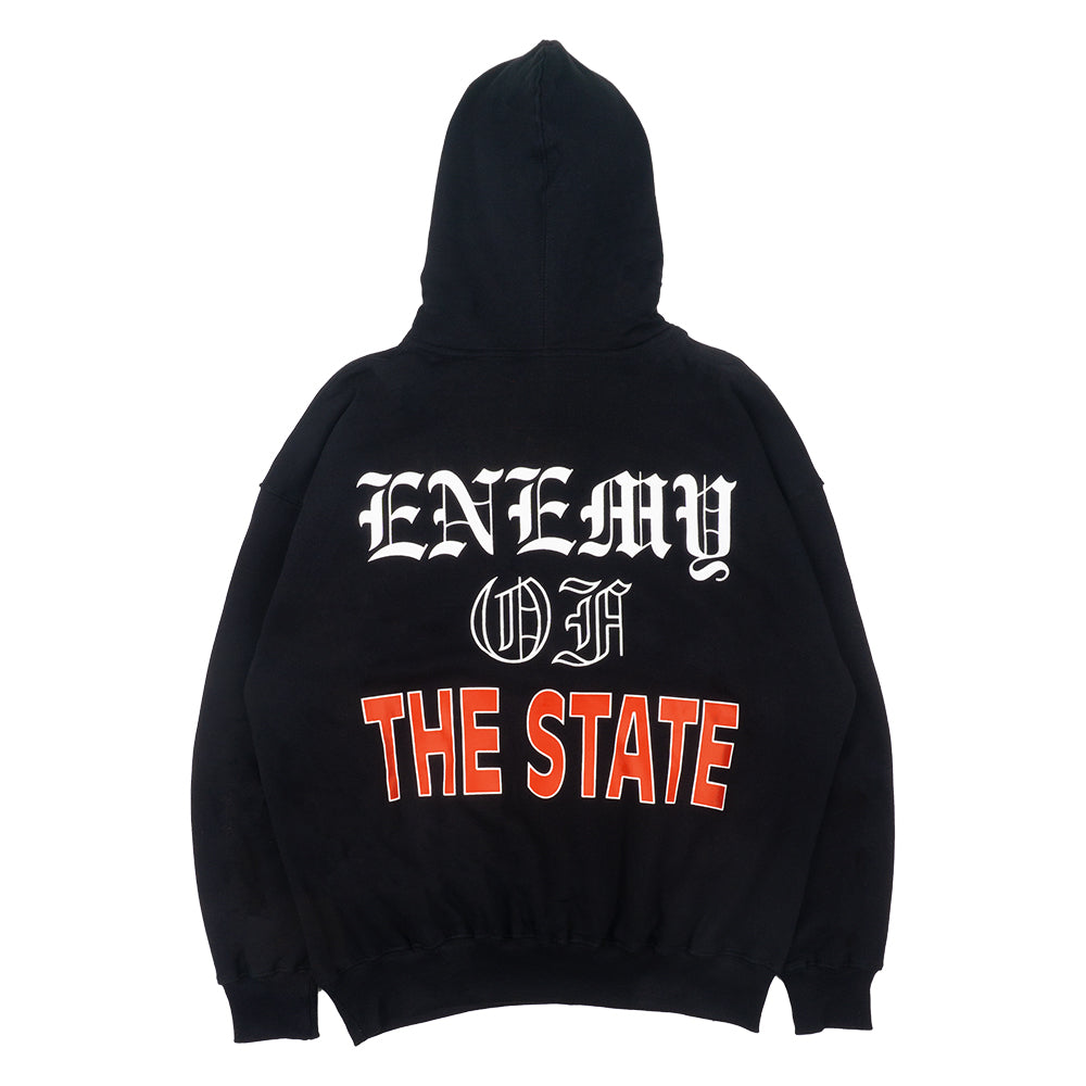 ENEMY OF THE STATE BLACK PULLOVER