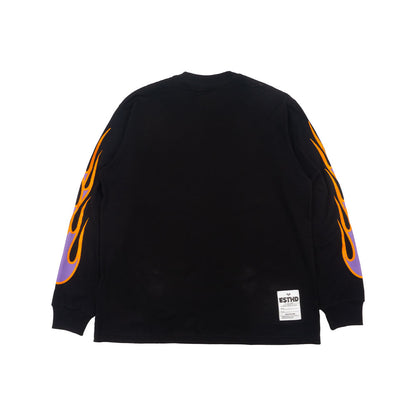 FLAME BLACK LONGSLEEVE