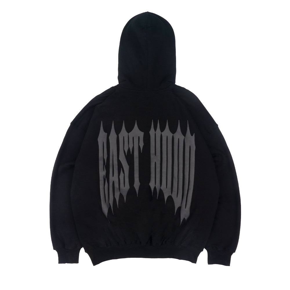 HOODWOOD BLACK PULLOVER