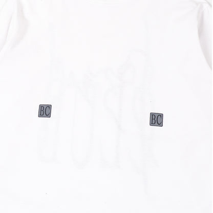 4CLOUT WHITE LONGSLEEVE