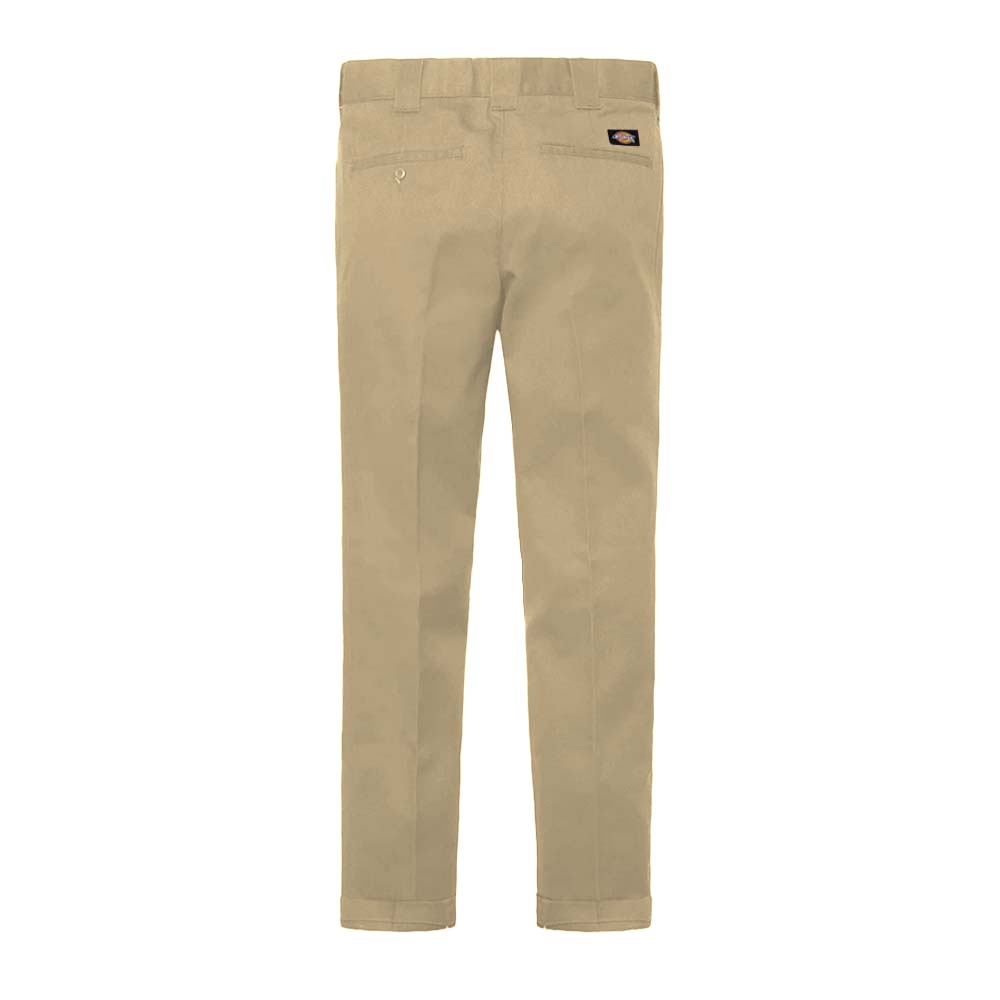 WE872 KHAKI SLIM TAPERED PANTS