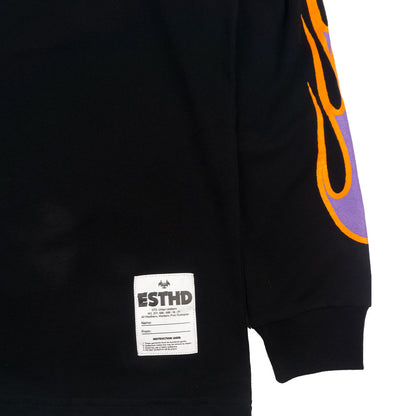 FLAME BLACK LONGSLEEVE