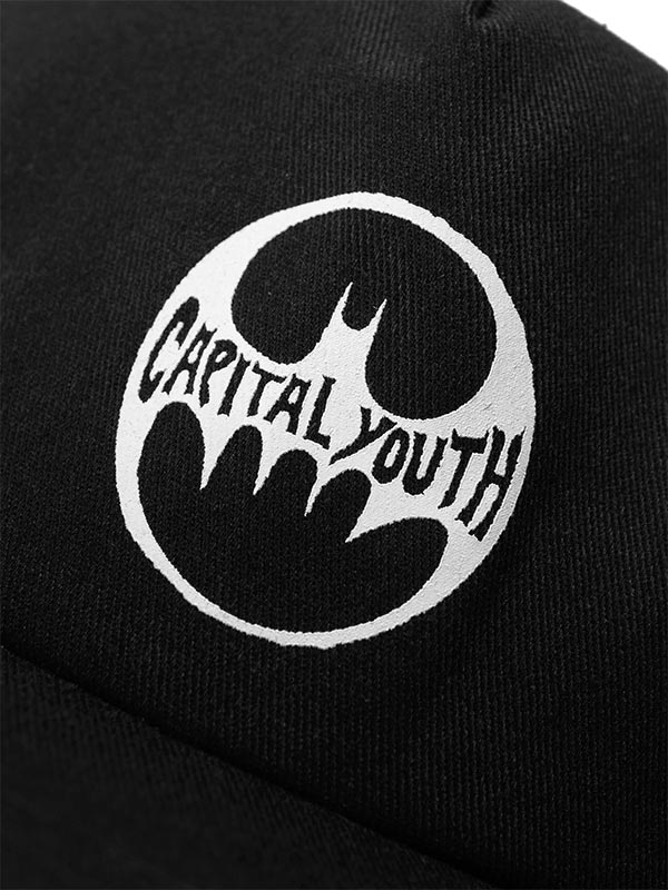 CAPITAL YOUTH BAT BLACK BALL CAP