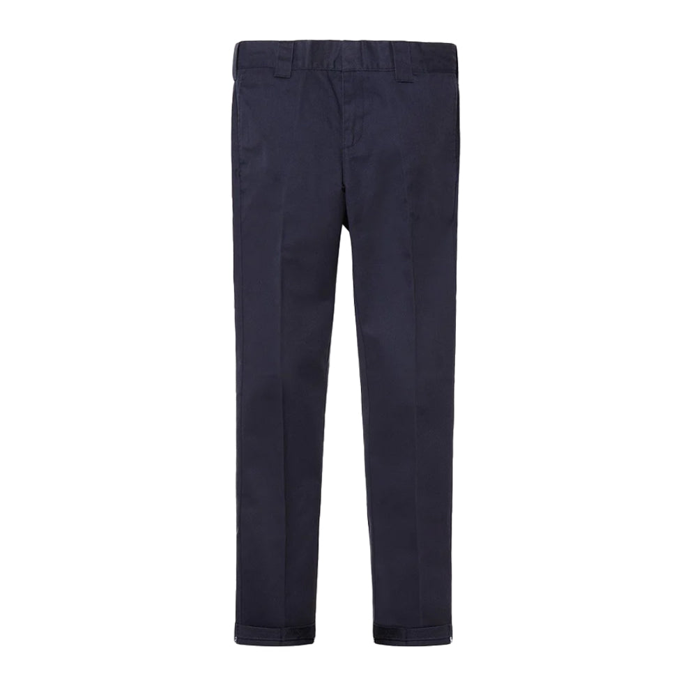 WE872 DARK NAVY SLIM TAPERED PANTS