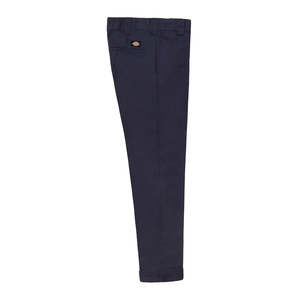 WE872 DARK NAVY SLIM TAPERED PANTS