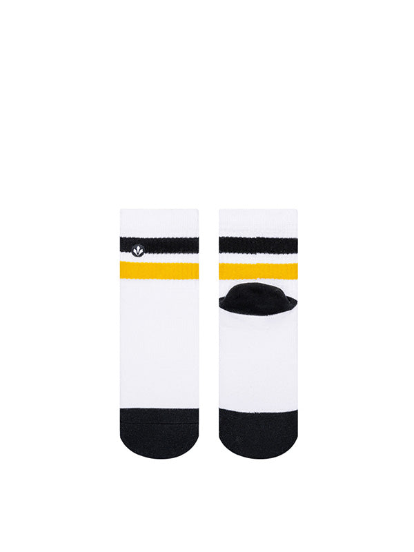 ANKLE CLASSIC MARYGOLD WHITE SOCKS