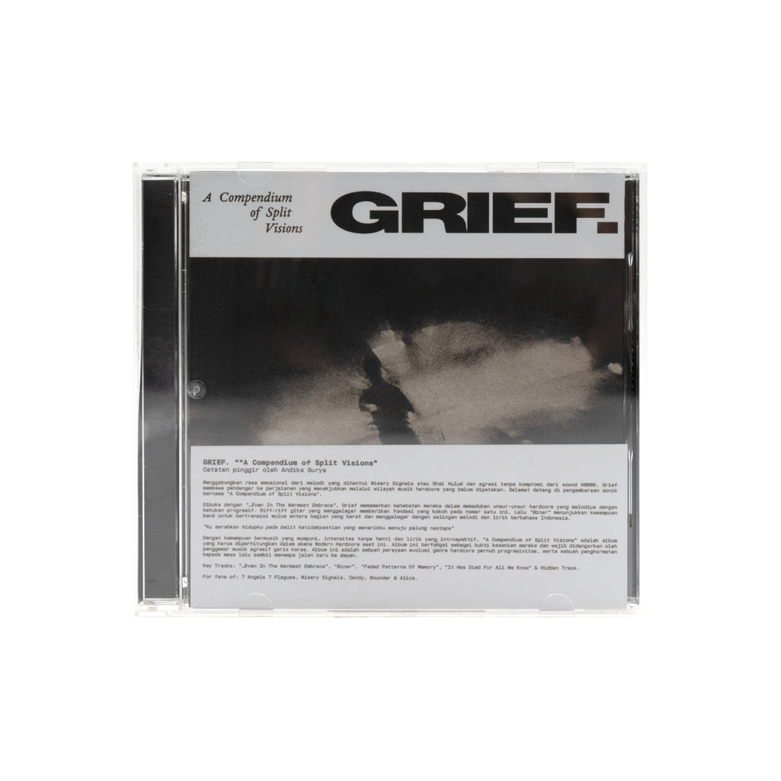 GRIEF. - COMPENDIUM OF A SPLIT VISIONS LP CDs