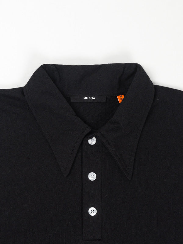 RUGBY GOOD VIBES BLACK POLO SHIRT