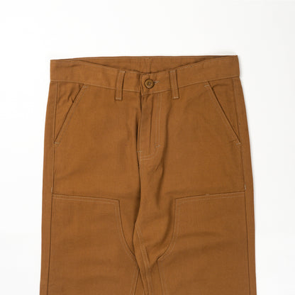 POSABLE BROWN DOUBLE KNEE PANTS