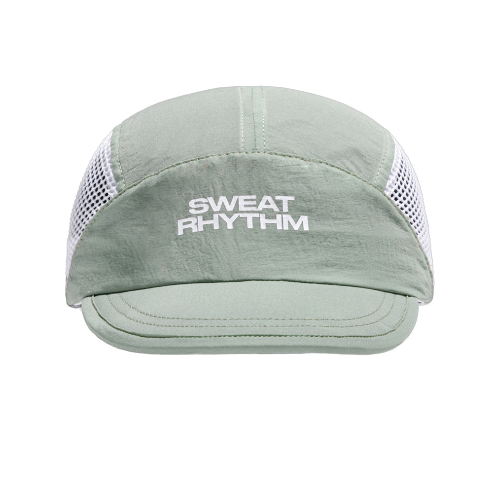 SWEAT RHYTM SAGE GREEN MESH CAPS