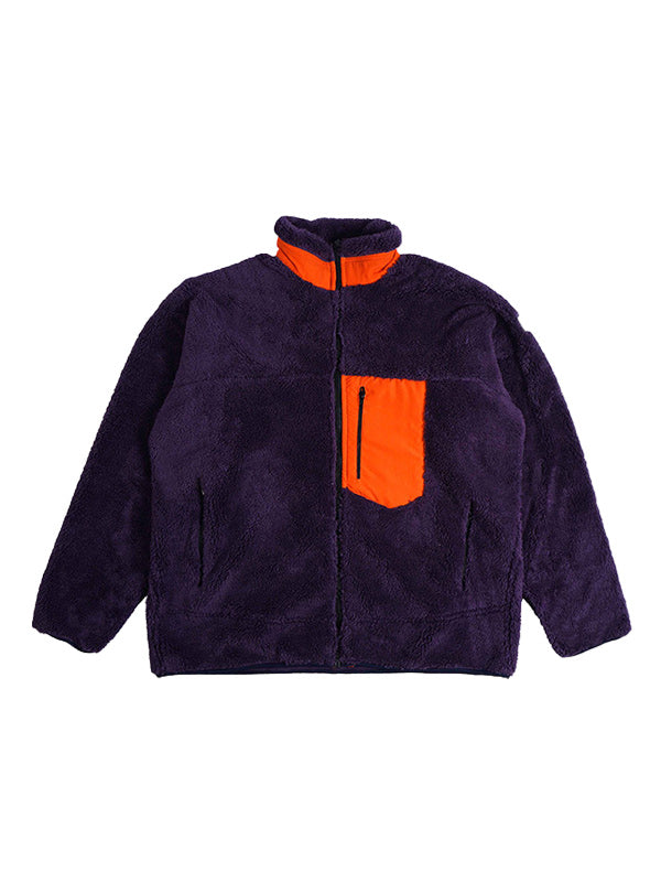 SHERPA PURPLE ORANGE JACKET