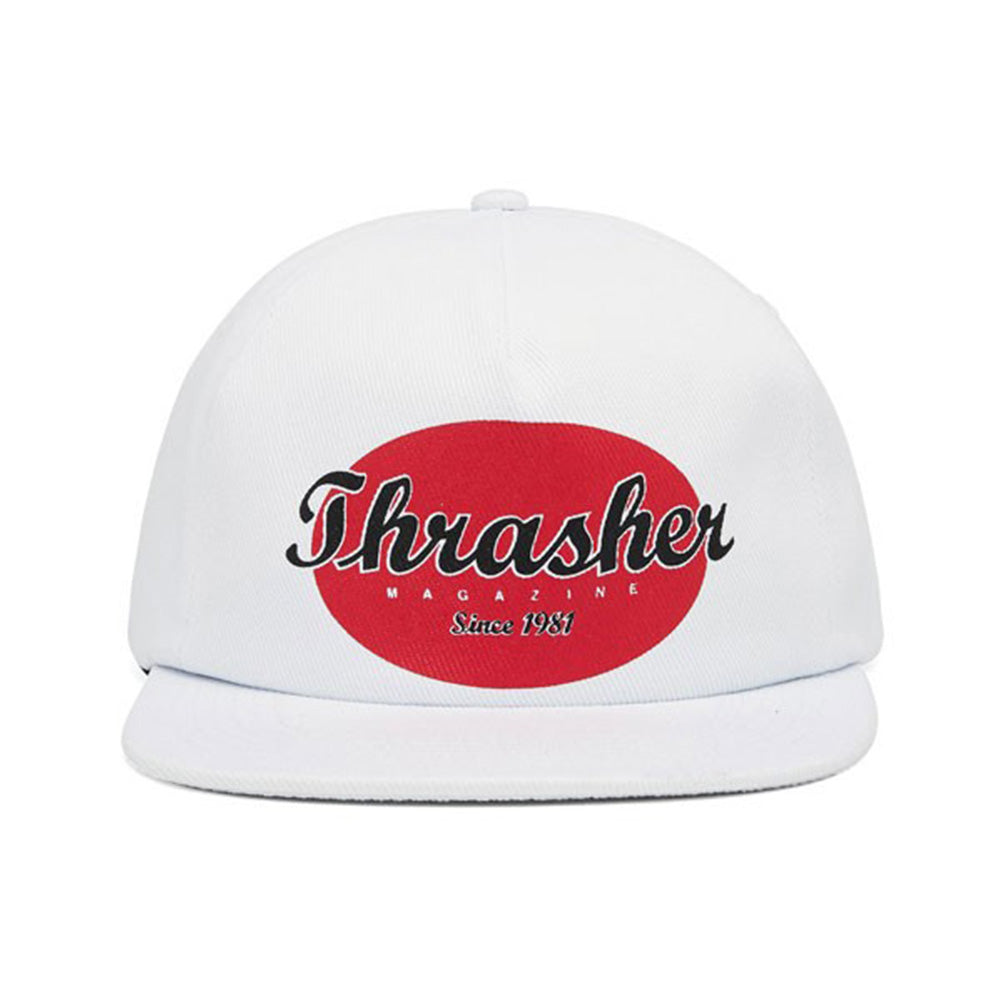 OVAL WHITE SNAPBACK