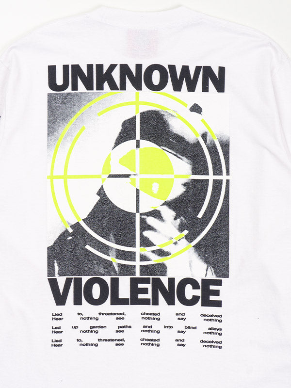 UNKNOWN VIOLANCE WHITE LONGSLEEVE